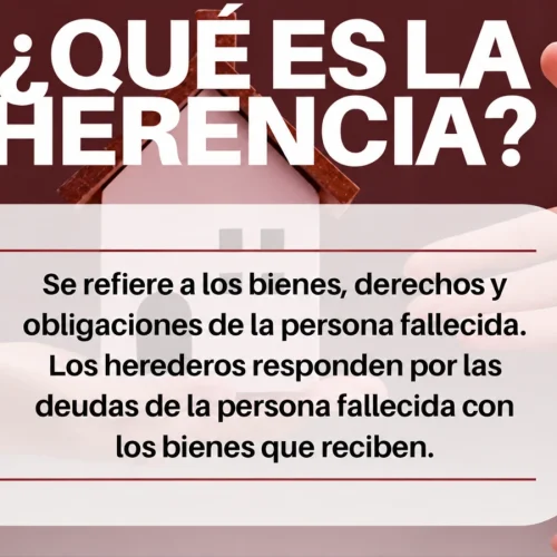 Herencia con deudas
